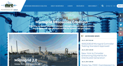 Desktop Screenshot of microgridresources.com