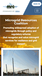 Mobile Screenshot of microgridresources.com